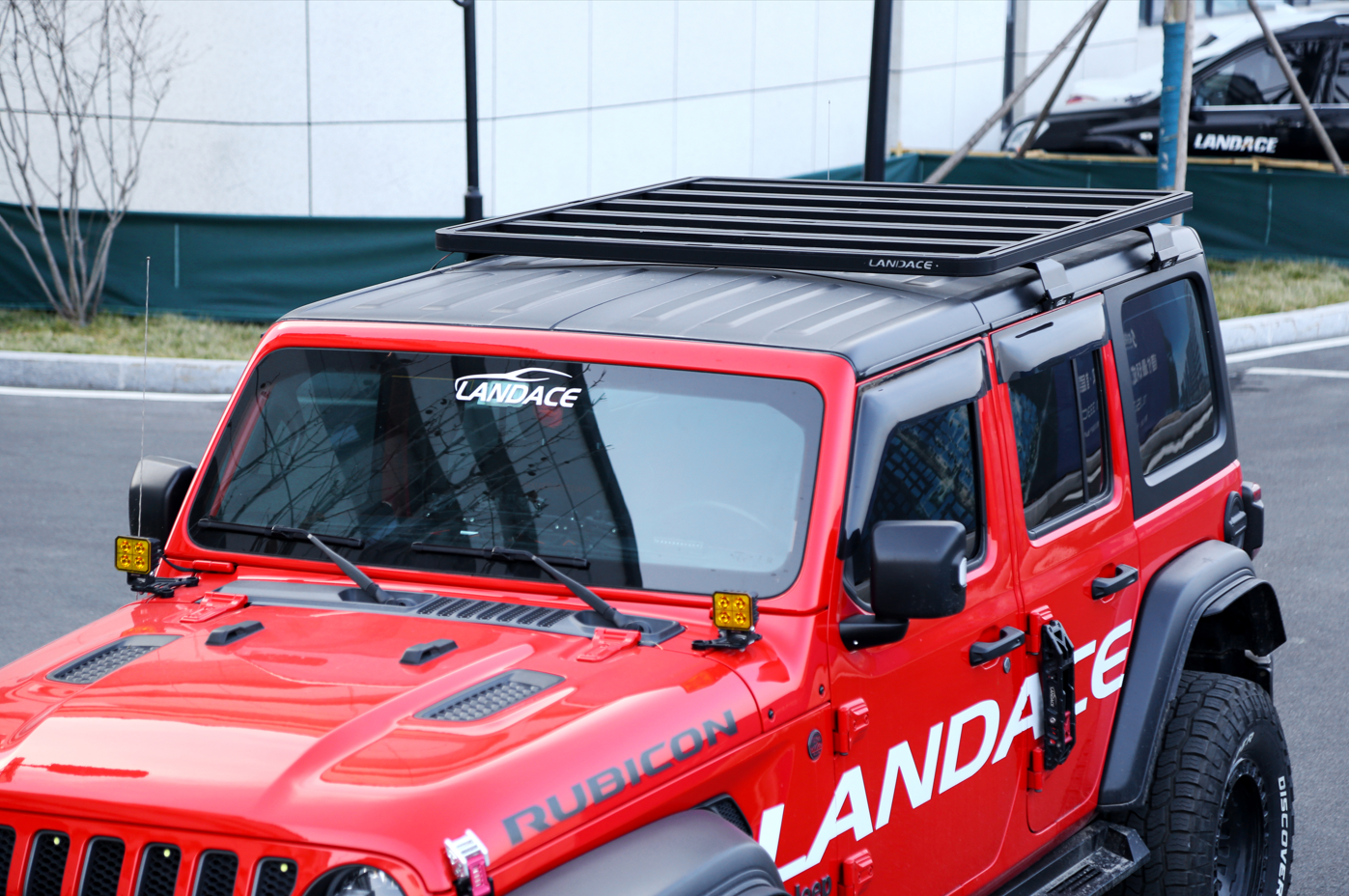 Offroad Racks Car Roof Rack Power Coating Finish Base Luggage Tray for Jeep Wrangler JK JL
