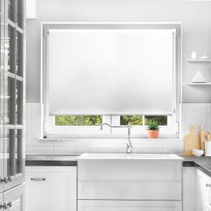 China Oeko-TEX100 40cm 100% Polyester Smart Sun Shade Roller Blinds factory