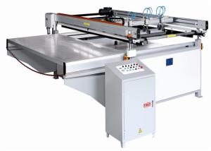 China Large Size Semi Automatic Printing Machine Four Post Lift Table Structure factory