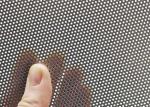 Micro Hole Perforated Metal Made by CNC Punching Machine High Speed, Fine