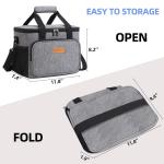 Abrasion Resistant Custom Insulated Lunch Bags Thermal Multi Pocket Lunch Bag