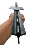 Q235 Material Metal Fence Accessories Star Pickets Hot Dip Galvanized Surface