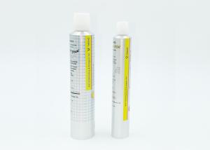 China Soft Pharmaceutical Aluminum Tubes Customized Volume With Special Shoulder Screw M11 factory