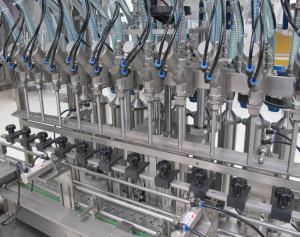 China SUS304 500ml Fully Automatic engine Oil Filling Machine bottle capping machine oil packing machine factory