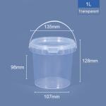 1000ml Food-grade PP Bucket