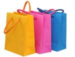 Embossed Printing Paper Bag 250gsm Printed Paper Carrier Bags