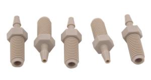 China Small PEEK CNC Machining Peek Fittings Working Temperature 260-340 Centigrade factory