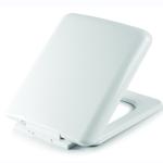 White Plastic Soft Close Toilet Seat Cover For Indian Commode