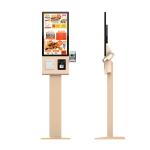 Self Ordering Touch Screen Information Kiosk Floor Standing For Windows And
