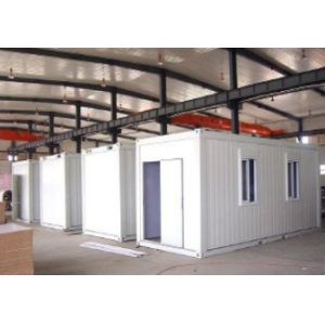 Foldable container warehouse