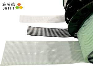 China Natural Light Duty Strip Cable Ties 15kg Tensile Strength With Weather Resistance factory