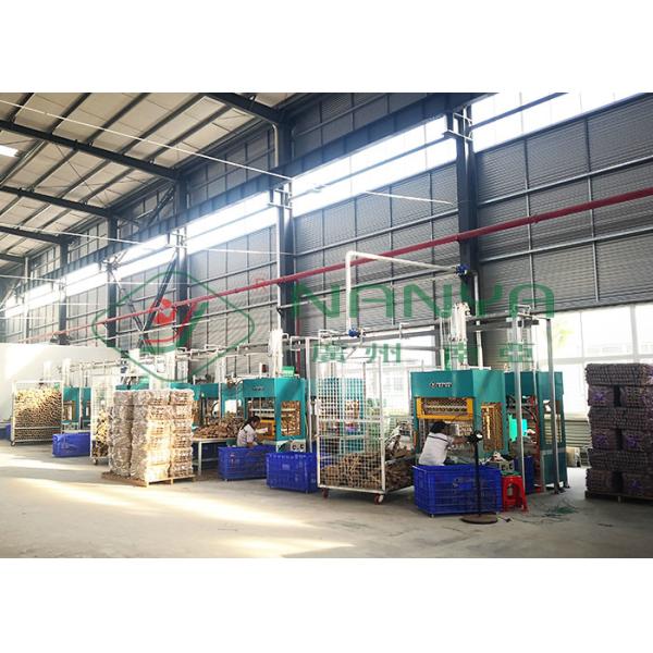 China 25 Tons Electronic Package Tray Forming Hot Pressing Machine factory