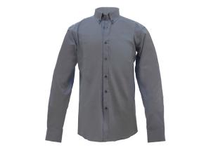 China Soft Hand Feel Custom Work Apparel , Mens Long Sleeve Oxford Shirts 140gsm factory