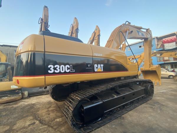 Original Japan Cat 330C Second Hand Excavator , Caterpillar Used Track Excavator