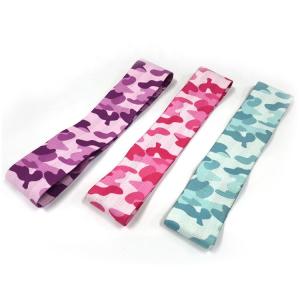 China Booty Hip Bands Wide Workout Loop Bands Anti Slip Circle factory