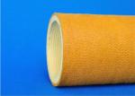 600 Degree High Temperature Felt , Polyester Yellow Felt Roll Tube Sleeve