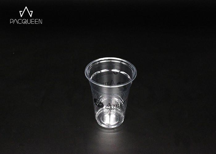 Water Proof PET Clear Cups , Disposable Cold Cups Higher Clarity 1 - 32oz