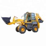 Stable Running Small Backhoe Loader 1.6 Ton With 1600kg Operating Weight