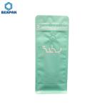 Pull Tab Zipper 120 Micron Flat Bottom Pouches