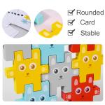 Children Montessori Animal Stacking Blocks Toys Rabbit Jenga Balancing Games
