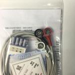 Mindray ECG Leadset Cable 3 Lead Telemetry AHA Snap EY6302B PN 115-004867-00 for