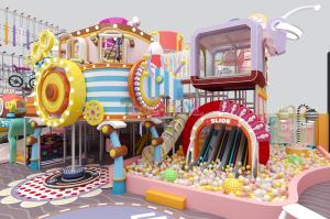 China Ninja Indoor Play Gym Equipment Customized Soft Play Indoor Playground Equipment Safety factory