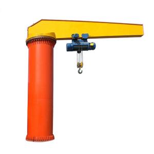 China ZB-A Type Wire Rope Electric Hoist Jib Crane 3t 5t Rotated 360 Degrees factory