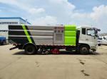 Dongfeng 9000 Liters Water Mechanical Sweeper Truck , 9 Ton Street Washing Truck