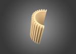 Yellow / White Ceramic Thermocouple Insulators , Industrial Ceramic Electrical