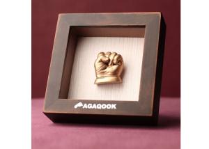 China 3D Baby Keepsake Box Customized DIY Baby Hand And Foot Prints factory