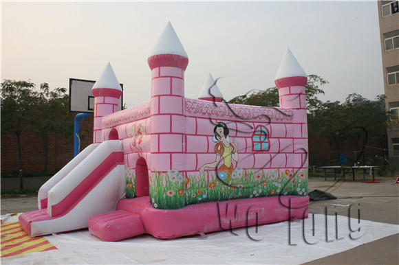 hot sell inflatable bounce with slide,inflatable castle