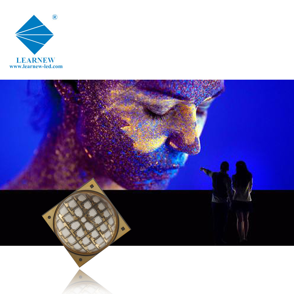 Special View Angle 60-90 Deg UVA SMD LED Chip 100W 365nm For Offset Printer