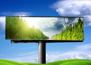 China P10 Mobile Digital Billboard Outdoor Building Exterior Double Sided factory