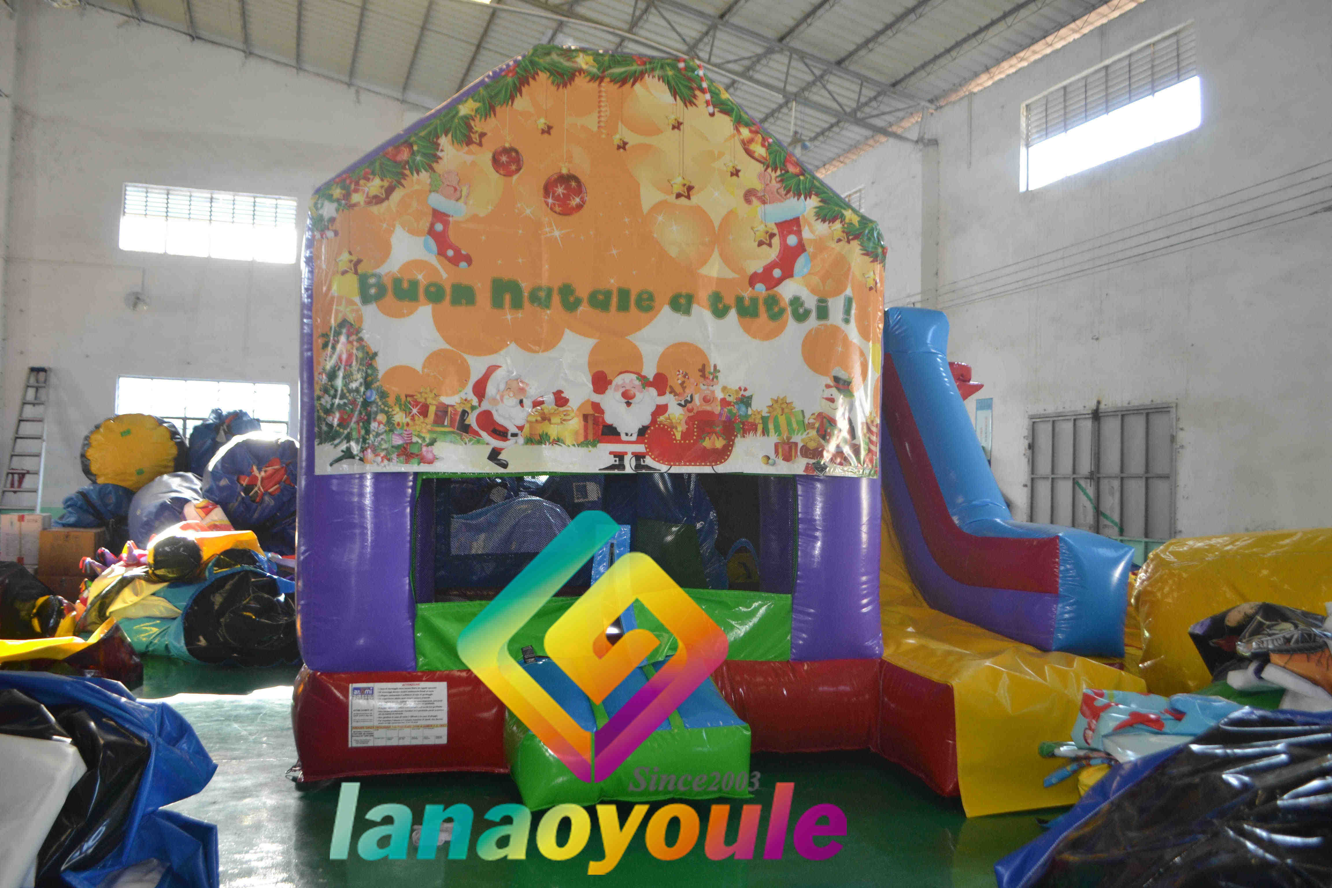 Swimming Pool Inflatable Play Park Bouncer House For Children