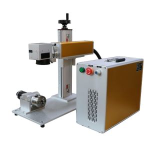 China 10w Optical Fiber Laser Marker Machine For Marking Metals And Non - Metals on sale