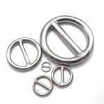 Polished Stainless Steel 304/316 Welded O Ring Round Ring Cross Bar O Ring for
