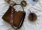 Peeakboo Classic nubuck Womens Luxury Handbag high capiciry cross-body bag