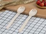 Recyclable Wooden Disposable Cutlery Set Eco Friendly Utensils 160mm