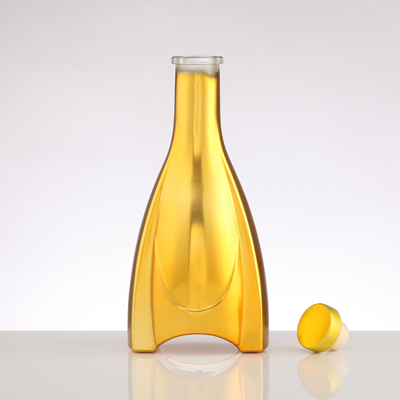 500ml 700ml Vodka Gin Whisky Tequila Glass Empty Bottle with Customize Sealing Type
