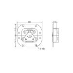 Mini Recessed Twist Latch,MS-L3759Z