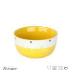 Colorful Ceramic Cereal Bowls 6 Inch For Cafe / Restaurant Microwave Safe