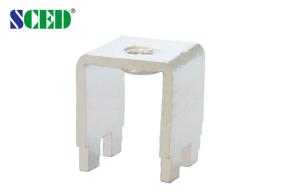China Nickel Plated Brass PCB Terminal Block Accessories 75A M4 Screw factory