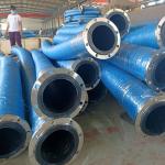 Water Discharge Hose Pipe Lay Flat Connect Rubber PVC Black Drain Extension