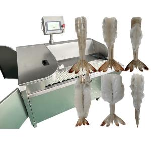 China Stable PLC Shrimp Peeling Device , Stainless Steel Prawn Peeler Machine factory