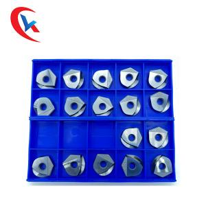 China R10 Milling Cutter Blade High Hardness Die Processing Carbide Milling Inserts factory