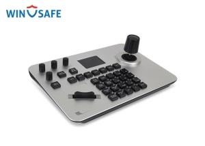 China RJ45 OLED Display 4D PTZ Camera Controller For Public Security factory