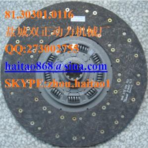 China 81.30301.0116CLUTCH DISC factory