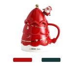 Christmas tree creative water sublimation cup ceramic mug coffee high-value