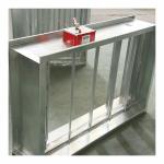 Galvanized Steel Rectangular Fire Dampers For Smoke Exhaust And Ventilation