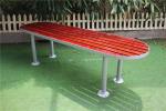 6 Feet Wooden Backless Garden Bench , Outdoor Furniture Wooden Bench For Tennis